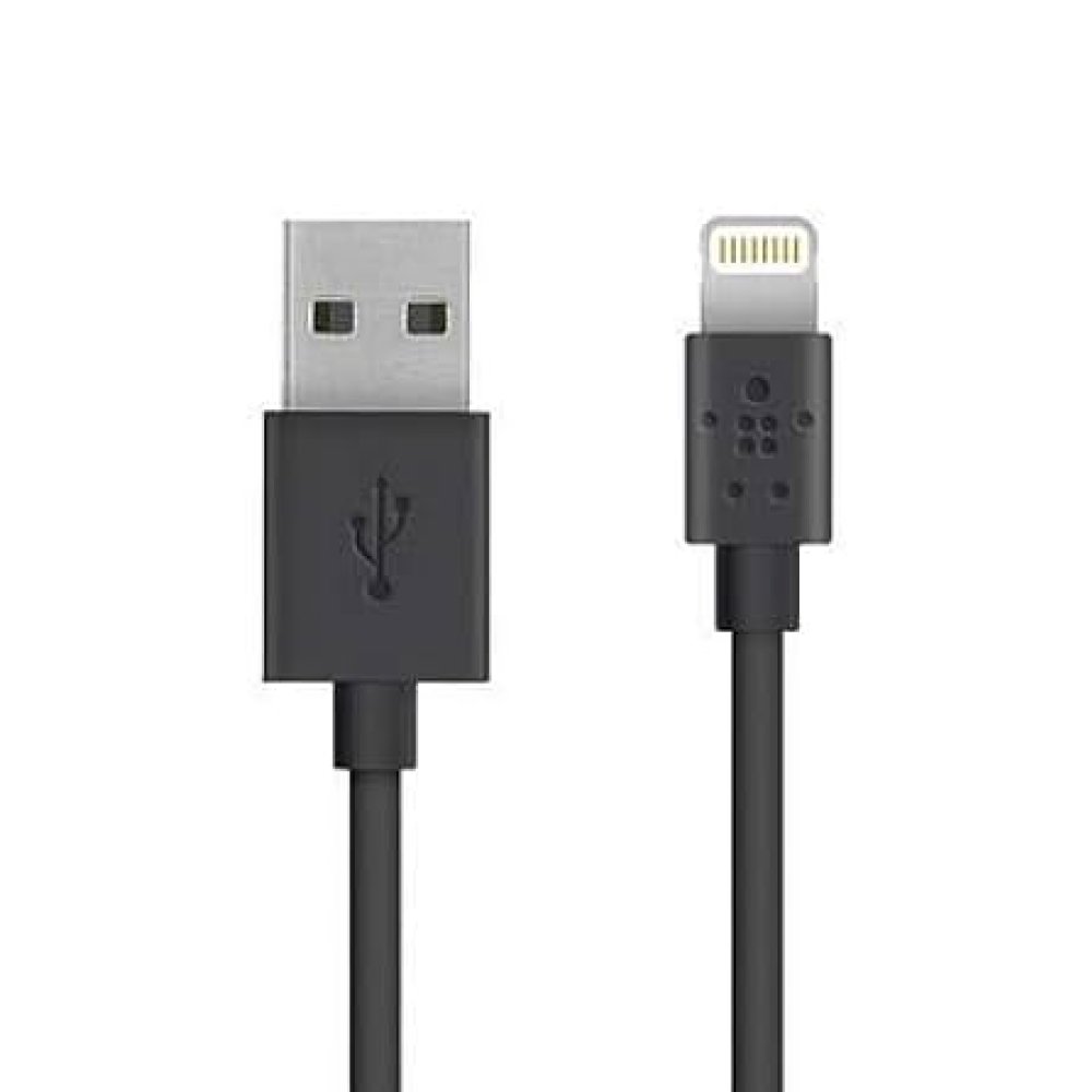 Кабель Belkin Lightning to USB Cable, Black (2.0 m)