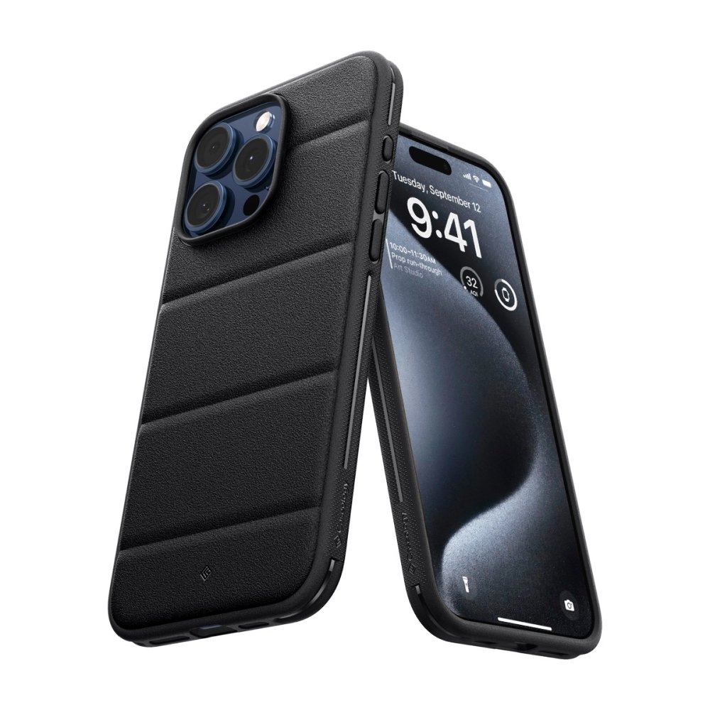 Чехол защитный Spigen Caseology Athlex для iPhone 15 Pro. Цвет: чёрный