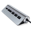 USB-хаб Satechi Type-C Aluminium USB Hub & Micro/SD Card Reader w/Cable. Цвет: "серый космос"