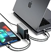 Сетевое зарядное устройство Satechi 165W USB-C 4-Port PD GaN Charger. Цвет: "Серый космос"