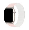 Ремешок силиконовый магнитный uBear Mode для Apple Watch 38/40/41мм. Цвет: розовый/бежевый