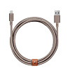 Кабель Native Union 3м., Lightning to USB. Цвет: бежевый