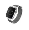 Ремешок из стали Uniq Dante Strap Mesh для Apple Watch 42мм/44мм. Цвет: серебристый