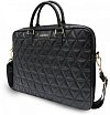 Сумка Guess для ноутбуков 15" Quilted Bag. Цвет: чёрный