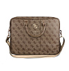 Сумка Guess для ноутбуков 15" with Big metal logo Цвет: коричневый