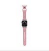 Ремешок силиконовый Hello Kitty Liquid silicon Kitty Head для Apple Watch 38мм/40мм. Цвет: розовый