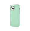 Чехол Ubear Touch Case для iPhone 13 mini, софт-тач силикон. Цвет: светло-зелёный