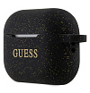 Чехол Guess Silicone with ring для AirPods Pro 2. Цвет: черный