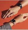 Ремешок нейлоновый Uniq Aspen DE strap для Apple Watch 42мм/44мм/45мм. Цвет: синий обсидиан