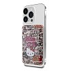 Магнитный бумажник Hello Kitty Cardslot MagSafe PU leather Graffiti Tags. Цвет: розовый