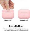 Чехол Elago Silicone case для AirPods Pro 2. Цвет: розовый