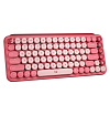 Клавиатура Logitech POP KEYS, Heartbreaker. Цвет: розовый