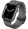 Ремешок нейлоновый Uniq Aspen DE strap для Apple Watch 42мм/44мм/45мм. Цвет: серый