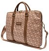 Сумка Guess для ноутбуков 15-16" G CUBE Bag. Цвет: коричневый