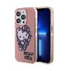 Чехол Hello Kitty PC/TPU Graffiti Guitar для iPhone 15 Pro. Цвет: розовый