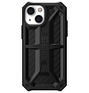 Чехол UAG Monarch Series для iPhone 13. Цвет: чёрный карбон