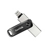 Флэш-накопитель Sandisk iXpand Go Flash Drive, 256GB, Type A 3.0 - Lightning