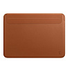 Чехол кожаный WIWU Skin New Pro 2 Leather Sleeve Skin Pro II для MacBook Pro 16". Цвет: коричневый