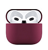 Чехол защитный Ubear для Airpods 3, усиленный силикон. Цвет: тёмно-фиолетовый