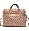 Сумка Guess для ноутбуков 15-16" G CUBE Bag. Цвет: коричневый