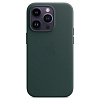 Кожаный чехол MagSafe для iPhone 14 Pro Max Leather Case with MagSafe - Forest Green