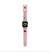 Ремешок силиконовый Hello Kitty Liquid silicon Kitty Head для Apple Watch 38мм/40мм. Цвет: розовый