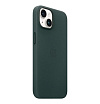 Кожаный чехол MagSafe для iPhone 14 Leather Case with MagSafe - Forest Green