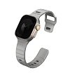 Ремешок силиконовый Uniq Stride FKM для Apple Watch 49мм/45мм/44мм/42мм. Цвет: серый