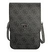 Сумка Guess Wallet Bag 4G with Triangle logo для iPhone. Цвет: серый