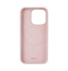 Чехол Ubear Touch Mag Case для iPhone 15 Pro Max, софт-тач силикон. Цвет: розовый