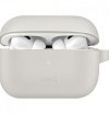 Чехол UNIQ Vencer для AirPods Pro 2, силикон с карабином и заушинами. Цвет: серый