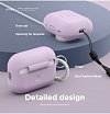 Чехол Elago Silicone Hang Case для AirPods Pro 2. Цвет: лавандовый