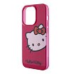 Чехол Hello Kitty PC/TPU Kitty Head Hard для iPhone 15 Pro. Цвет: розовый