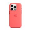 Силиконовый чехол MagSafe для iPhone 15 Pro Silicone Case with MagSafe - Guava