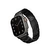 Ремешок из стали Uniq OSTA Steel Strap для Apple Watch 42/44/45/49мм. Цвет: черный