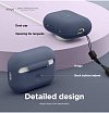 Чехол Elago Silicone case для AirPods Pro 2. Цвет: индиго