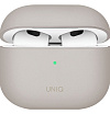 Чехол UNIQ Lino для AirPods 3, силикон. Цвет: бежевый