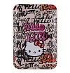 Магнитный бумажник Hello Kitty Cardslot MagSafe PU leather Graffiti Tags. Цвет: розовый