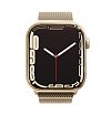 Ремешок из нержавеющей стали VLP для Apple Watch 42мм/44мм/45мм. Цвет: шампань