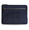 Папка Bustha Zip Folio Suede/Leather для MacBook Air/Pro 13". Цвет: синий