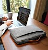 Сумка Tomtoc Defender Laptop Briefcase A22 для ноутбуков 15.4-16". Цвет: серый