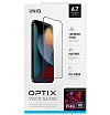 Защитное стекло Uniq OPTIX Vivid (классическое) для iPhone 13 Pro Max. 2.85D.