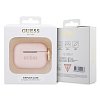 Чехол Guess Silicone with ring для AirPods Pro 2. Цвет: розовый