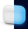 Чехол защитный Elago для AirPods Pro, силикон. Цвет: Nightglow Blue