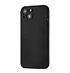 Чехол Ubear Touch Case для iPhone 13, софт-тач силикон. Цвет: чёрный