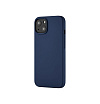 Чехол Ubear Touch Mag Case для iPhone 13, софт-тач силикон. Цвет: тёмно-синий