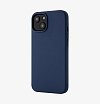 Чехол Ubear Touch Case для iPhone 14, софт-тач силикон. Цвет: тёмно-синий