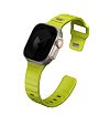 Ремешок силиконовый Uniq Stride FKM для Apple Watch 49мм/45мм/44мм/42мм. Цвет: лайм