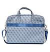 Сумка Guess для ноутбуков 15-16" 4G Bag with Triangle stamp logo. Цвет: синий