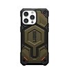 Чехол UAG Monarch для iPhone 15 Pro, кевлар. Цвет: чёрно-зелёный